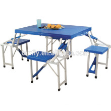 cheap blue plastic folding table outdoor banquet camping table